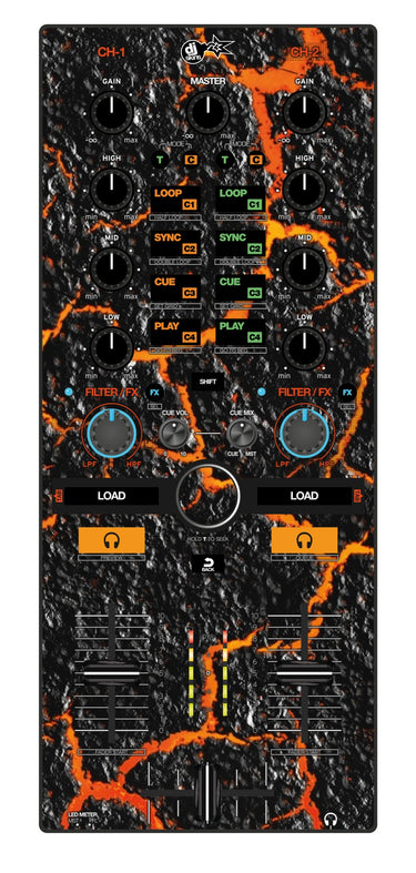 Reloop Mixtour Skin Lava